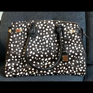 HENRI BENDEL CARLYLE CALF HAIR TOTE - RARE